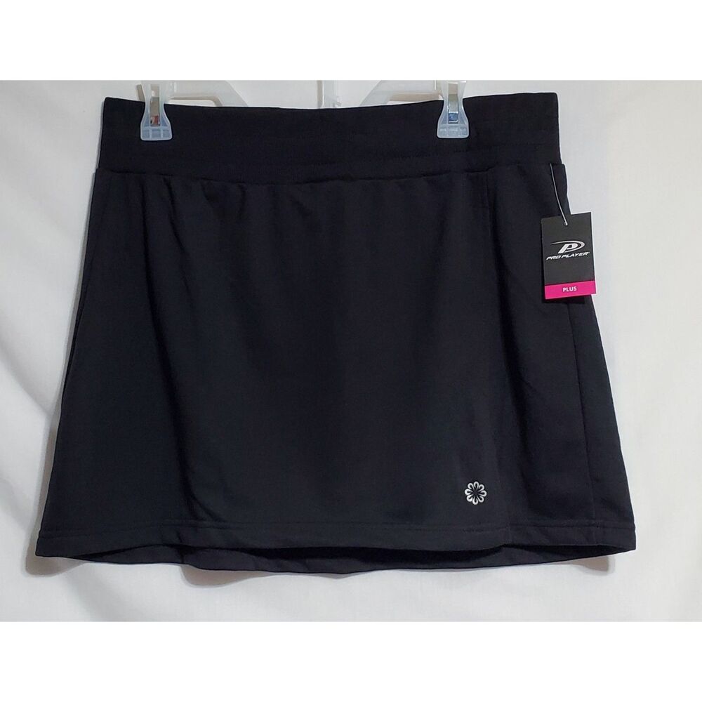 Pro Player Womens Skirt Black 1x NWT